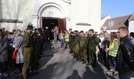 Nešė kryžių dėl šeimų gerovės