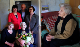 Plikiškė Eugenija Paulavičienė atšventė 90-metį