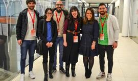 Su studentais susitikę „Žalgirio“ ispanai džiaugėsi gyvenimu Lietuvoje