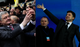 Ukrainoje vyksta prezidento rinkimai