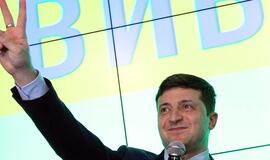 Ukrainos prezidento rinkimuose pirmauja V. Zelenskis