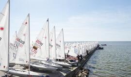 Beveik 200 buriuotojų Nidoje orai nepašykštėjo iššūkių