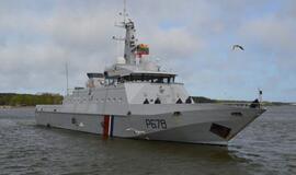 Į Klaipėdos uostą atplaukia Prancūzijos karo laivas