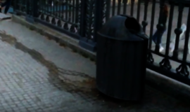 Į senamiestį skubėjo ugniagesiai gelbėtojai