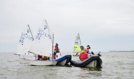 Beveik 200 buriuotojų Nidoje orai nepašykštėjo iššūkių