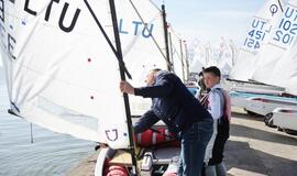 Beveik 200 buriuotojų Nidoje orai nepašykštėjo iššūkių