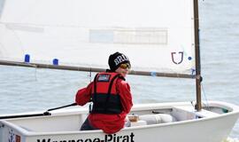 Beveik 200 buriuotojų Nidoje orai nepašykštėjo iššūkių