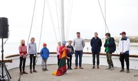 Beveik 200 buriuotojų Nidoje orai nepašykštėjo iššūkių