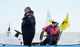 Beveik 200 buriuotojų Nidoje orai nepašykštėjo iššūkių