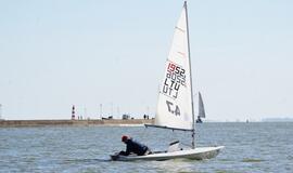 Beveik 200 buriuotojų Nidoje orai nepašykštėjo iššūkių