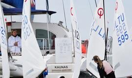 Beveik 200 buriuotojų Nidoje orai nepašykštėjo iššūkių