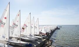 Beveik 200 buriuotojų Nidoje orai nepašykštėjo iššūkių