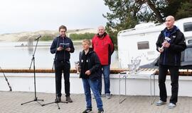 Beveik 200 buriuotojų Nidoje orai nepašykštėjo iššūkių