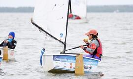 Beveik 200 buriuotojų Nidoje orai nepašykštėjo iššūkių