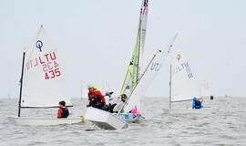 Beveik 200 buriuotojų Nidoje orai nepašykštėjo iššūkių