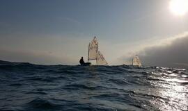 Įveikę Viduržemio bangas buriuotojai startuoja Lenkijoje