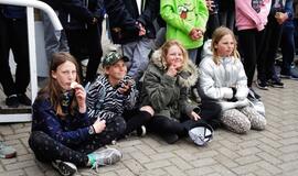 Beveik 200 buriuotojų Nidoje orai nepašykštėjo iššūkių