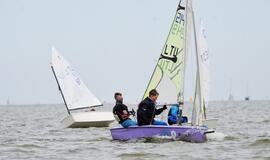 Beveik 200 buriuotojų Nidoje orai nepašykštėjo iššūkių