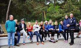 Beveik 200 buriuotojų Nidoje orai nepašykštėjo iššūkių