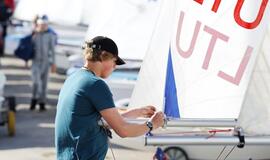 Beveik 200 buriuotojų Nidoje orai nepašykštėjo iššūkių