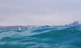 Įveikę Viduržemio bangas buriuotojai startuoja Lenkijoje