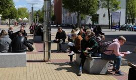 Klaipėdos jaunimas skaito knygas