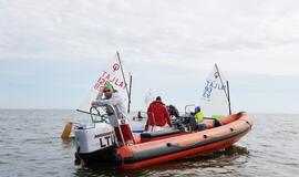 Beveik 200 buriuotojų Nidoje orai nepašykštėjo iššūkių