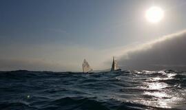 Įveikę Viduržemio bangas buriuotojai startuoja Lenkijoje