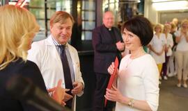 Respublikinėje Klaipėdos ligoninėje pasveikinti slaugytojai