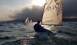 Įveikę Viduržemio bangas buriuotojai startuoja Lenkijoje