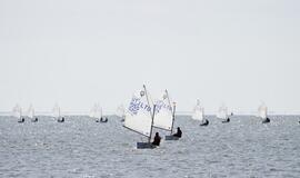 Beveik 200 buriuotojų Nidoje orai nepašykštėjo iššūkių