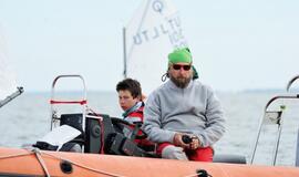 Beveik 200 buriuotojų Nidoje orai nepašykštėjo iššūkių