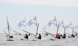 Beveik 200 buriuotojų Nidoje orai nepašykštėjo iššūkių