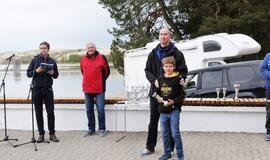 Beveik 200 buriuotojų Nidoje orai nepašykštėjo iššūkių