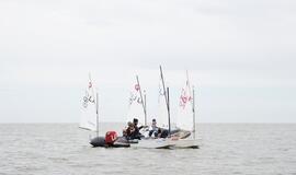 Beveik 200 buriuotojų Nidoje orai nepašykštėjo iššūkių