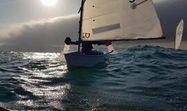 Įveikę Viduržemio bangas buriuotojai startuoja Lenkijoje