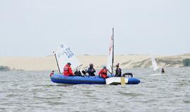 Beveik 200 buriuotojų Nidoje orai nepašykštėjo iššūkių