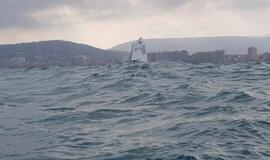 Įveikę Viduržemio bangas buriuotojai startuoja Lenkijoje