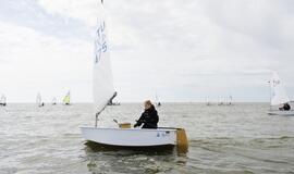 Beveik 200 buriuotojų Nidoje orai nepašykštėjo iššūkių