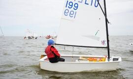 Beveik 200 buriuotojų Nidoje orai nepašykštėjo iššūkių