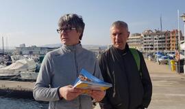 Įveikę Viduržemio bangas buriuotojai startuoja Lenkijoje