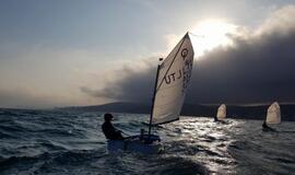 Įveikę Viduržemio bangas buriuotojai startuoja Lenkijoje