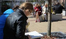 Klaipėdos jaunimas skaito knygas