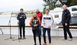 Beveik 200 buriuotojų Nidoje orai nepašykštėjo iššūkių