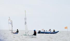 Beveik 200 buriuotojų Nidoje orai nepašykštėjo iššūkių