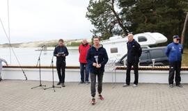 Beveik 200 buriuotojų Nidoje orai nepašykštėjo iššūkių