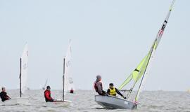 Beveik 200 buriuotojų Nidoje orai nepašykštėjo iššūkių