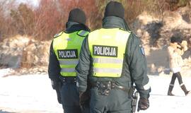 Sugedus automobiliui nelaimėlis reikalavo policijos