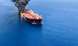 JT smerkia tanklaivių užpuolimą Omano įlankoje