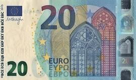 Klaipėdoje aptikti trys padirbti 20 eurų banknotai